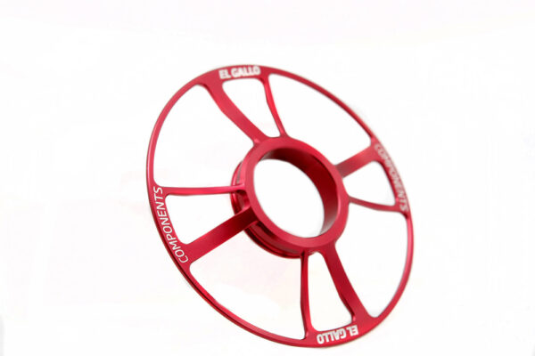 ADAPTADOR PIÑONERA 7 VELOCIDADES ROJO
