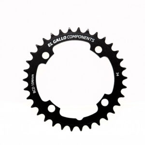 PLATO DROP-STOP 34 DIENTES NEGRO