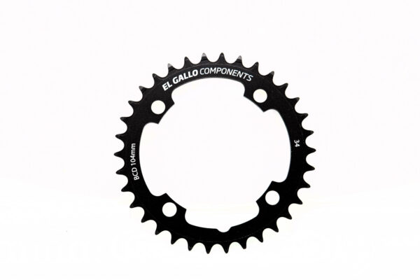 PLATO DROP-STOP 34 DIENTES NEGRO