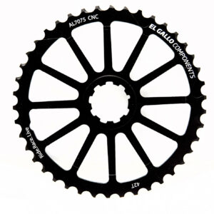 PLATO SPROKE 42 DIENTES NEGRO