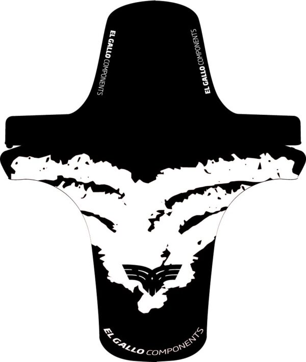 GUARDABARROS AM NEGRO-BLANCO