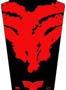 GUARDABARROS CX NEGRO-ROJO