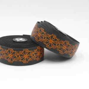 CINTA MANUBRIO SNOW NEGRO/NARANJA