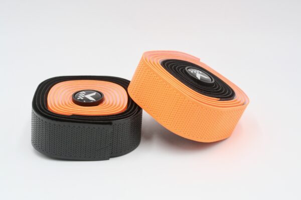 CINTA MANUBRIO SKIN NEGRO/NARANJA
