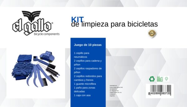 KIT LIMPIEZA BICICLETA - Imagen 3