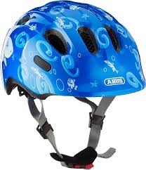 Casco infantil Anuky 2.0 ACE blue sharky matt/shinny S