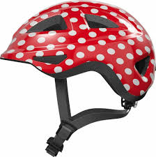Casco infantil Anuky 2.0 red spots shinny M